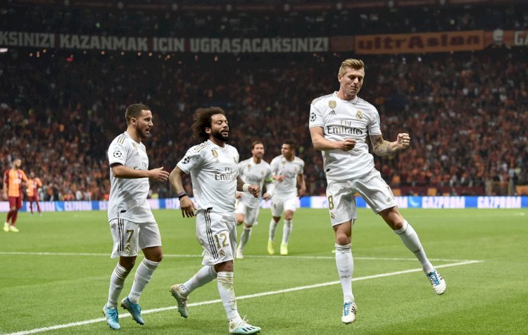 UEFA CL: Kroos goal RELIEF Los Blancos in first Champions League Victory; Galatasaray 0 - 1 Real Madrid