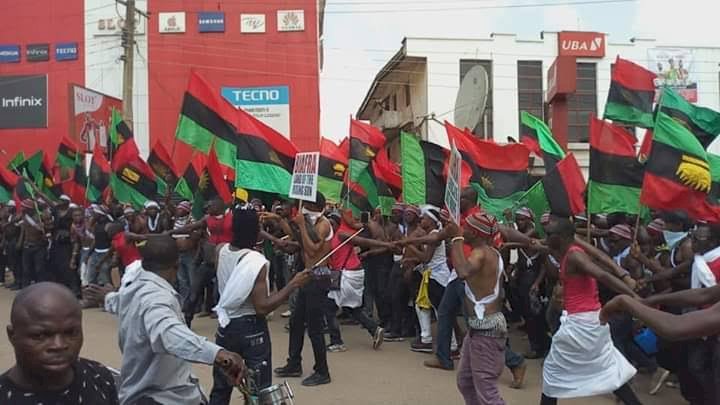Many Injured As IPOB And Police Clash In Ebonyi State