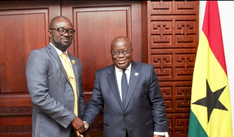 Nana Akufo-Addo Declares Full Support to the New GFA President