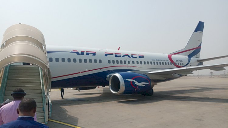 Air Peace Flight Carrying 96 Persons Return Over Engine Failure