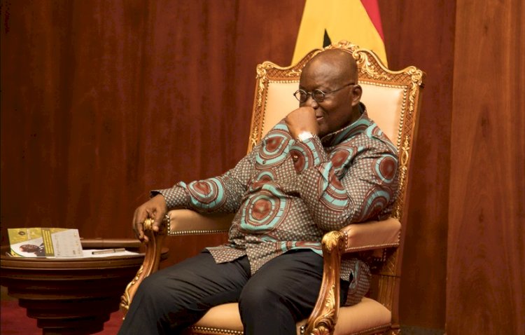 "I am glad you have decided to make Ghana your home" - Nana Addo confer citizenship om Diasporans