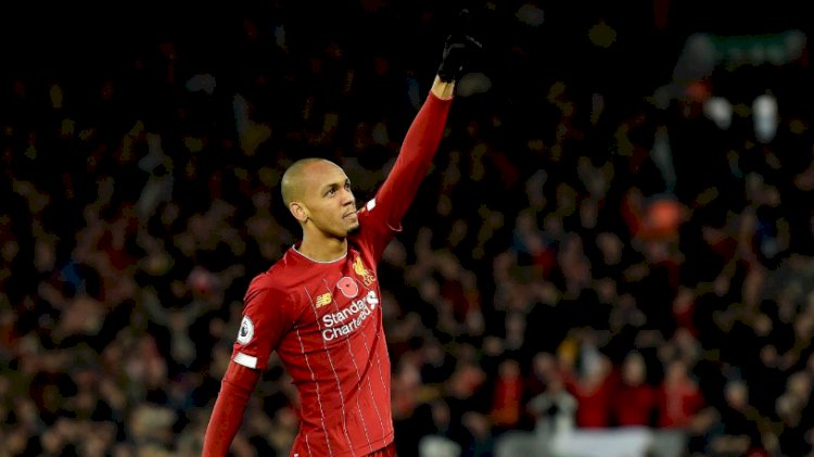Fabinho will be out of action until 2020 due to ankle ligament