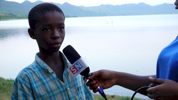 12-Year-Old Boy narrates the History of Lake Bosomtwi in seconds