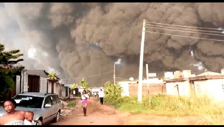 Pipeline Explosion Hits Lagos, Day After Gas Explosion
