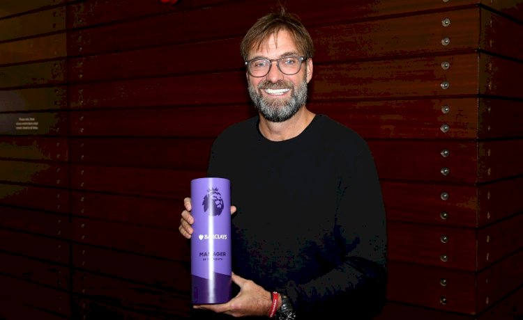 Klopp Wins Manager of the Month Award for the Third time this season