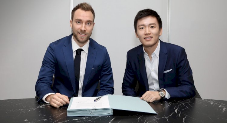 Eriksen joins Inter on a four-and a-half year deal