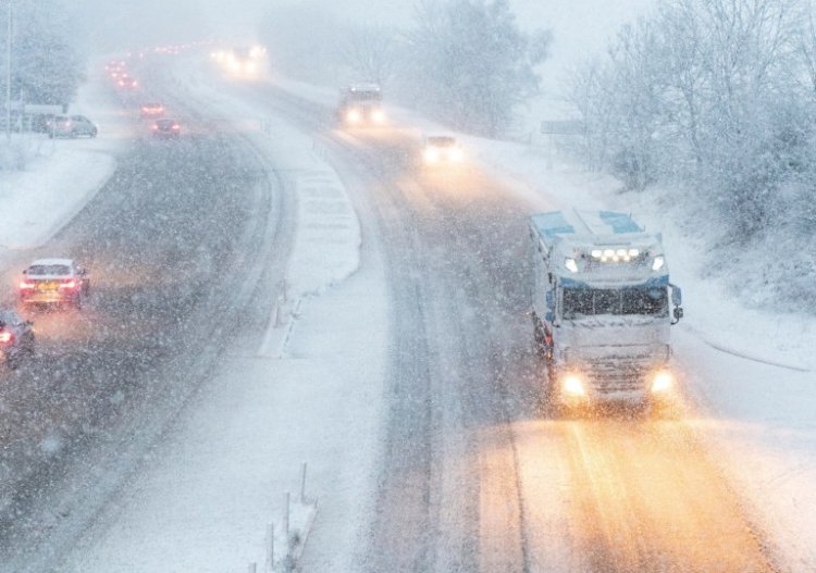 Snow brings chaos across large parts of UK as winter tightens its grip