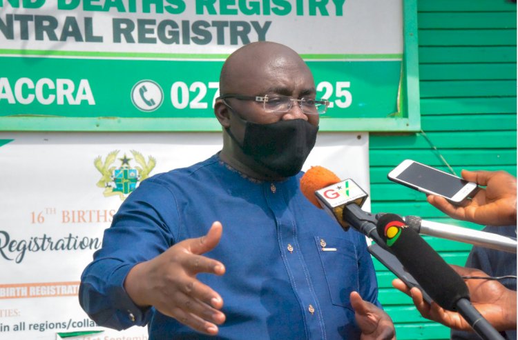 Cabinet Approves Bill to Decentralize Births and Deaths Registration- Bawumia