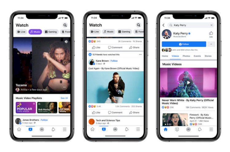 Music Videos Are Coming to Facebook