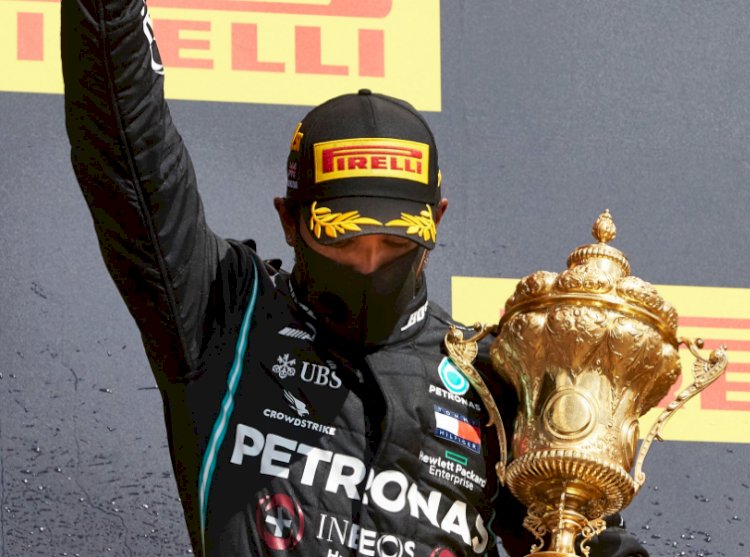 Lewis Hamilton recounts amazing finish to British GP victory
